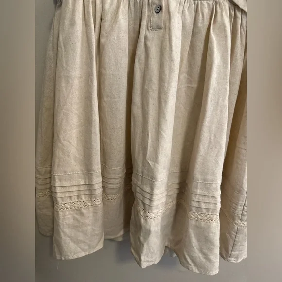 Linen layered Entro Dress - Picture 4 of 6